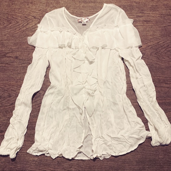 Free w purchase! Band of Gypsies Peasant Blouse - Picture 5 of 7